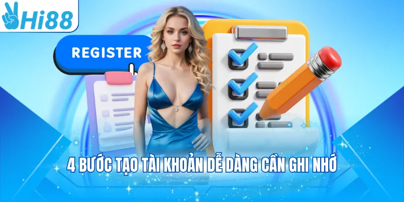 4 bước tạo tài khoản dễ dàng cần ghi nhớ