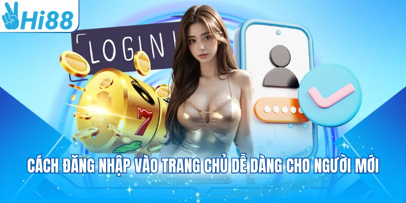 Cách đăng nhập vào trang chủ dễ dàng cho người mới