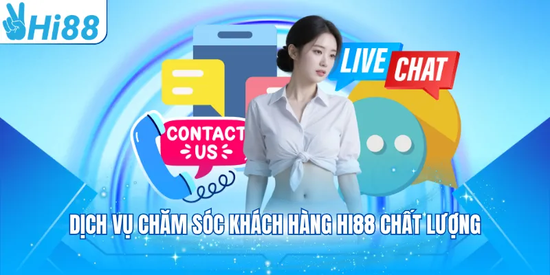 Dịch vụ chăm sóc khách hàng Hi88 chất lượng