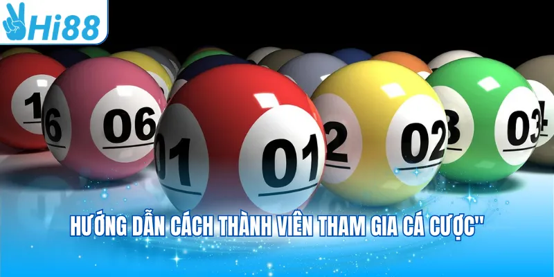 Hướng dẫn cách thành viên tham gia cá cược