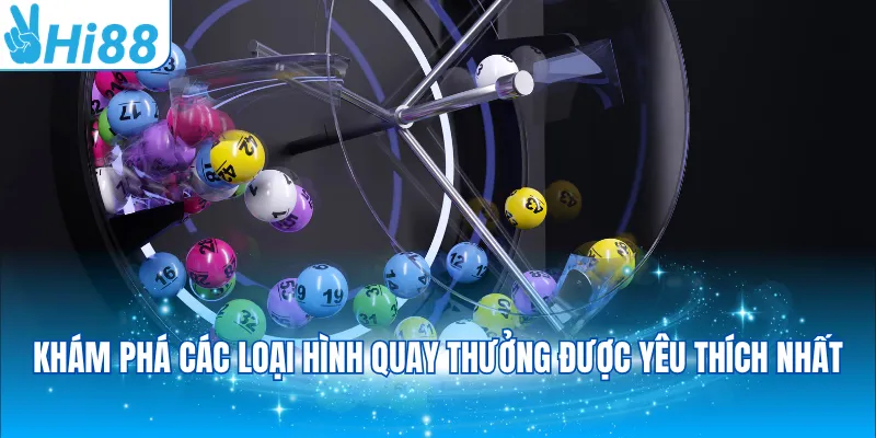 Khám phá các loại hình quay thưởng được yêu thích nhất